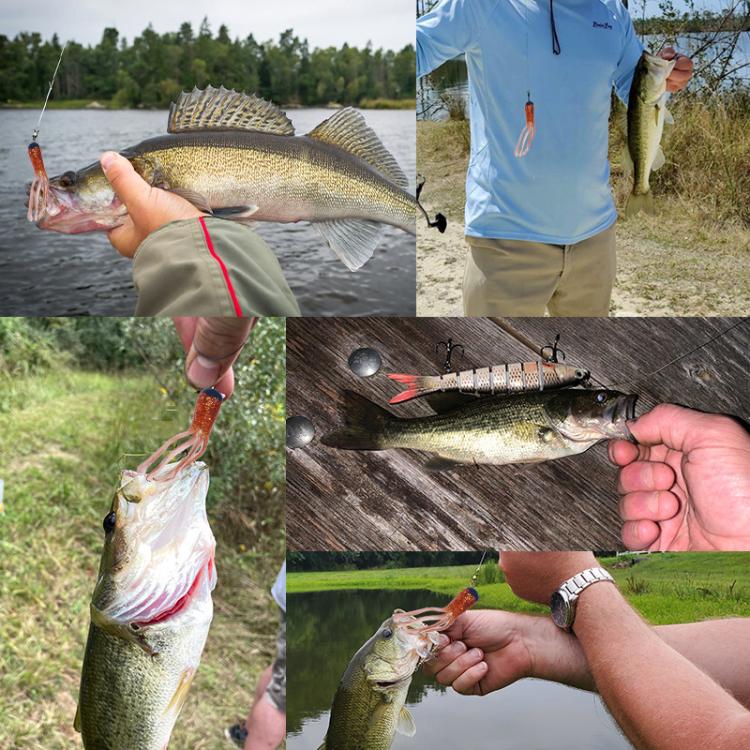 4.8cm 20pcs / Pack HENGJIA SO192 Vegetable-Head Tube Lure Fishing Simulation Soft Fake Bait, Style: 4#