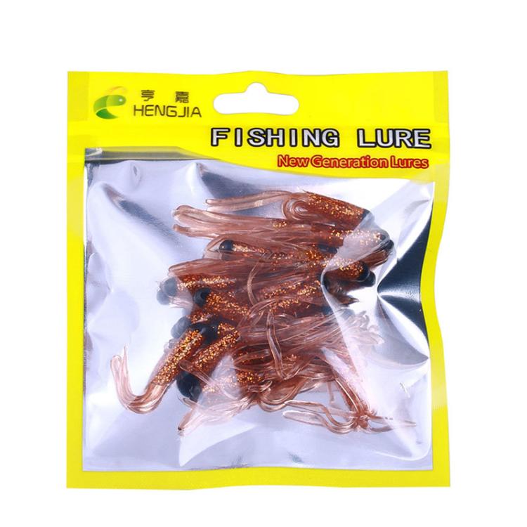 4.8cm 20pcs / Pack HENGJIA SO192 Vegetable-Head Tube Lure Fishing Simulation Soft Fake Bait, Style: 6#