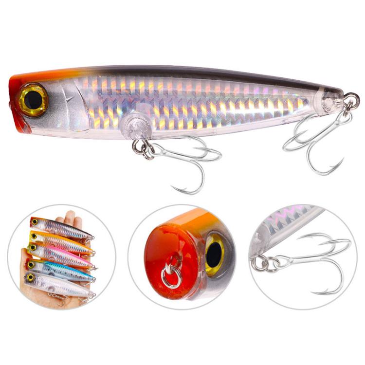 5colors / Set HENGJIA PO105 Surface Tethered Wave Steak 11CM 23G Bionic Lure Fake Bait