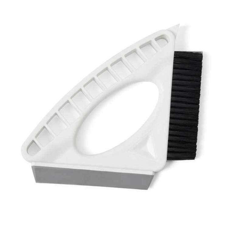 3-in-1 Window Cleaning Tool Multifunctional Gap Brush Household Glass Wiper - White
