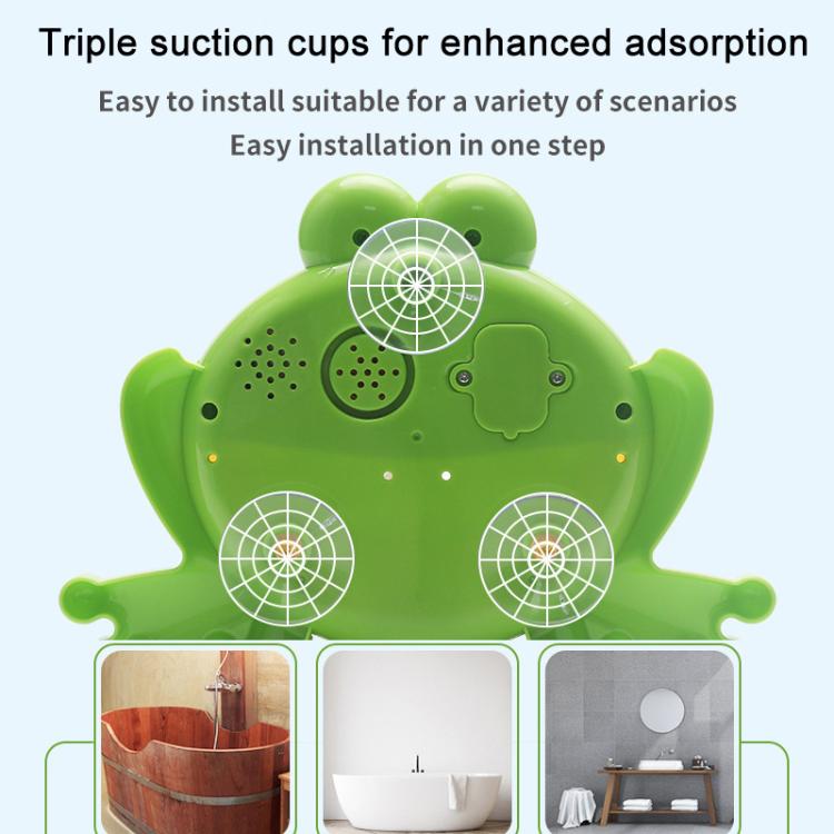 Summer Bubble Machine Toy Children Bubble Bath Water Game Bathroom Bubble Machine With Music - Frog