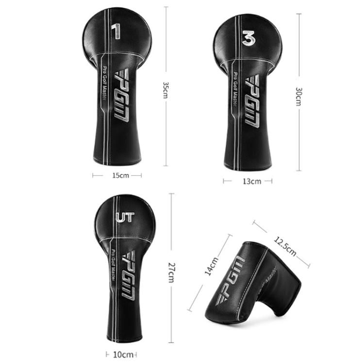 PGM GT062 Golf Clubs Universal Wood Cover Waterproof Cues Protective Sleeve, Style: No.3 Wood
