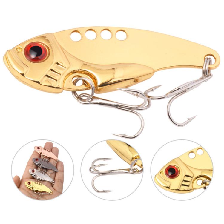 5.5CM-11G 4colors / Box HENGJIA Long Casting Metal False Bait Freshwater And Saltwater Universal Lure