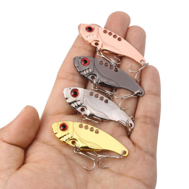 3.5CM-3.2G 4colors / Box HENGJIA Long Casting Metal False Bait Freshwater And Saltwater Universal Lure