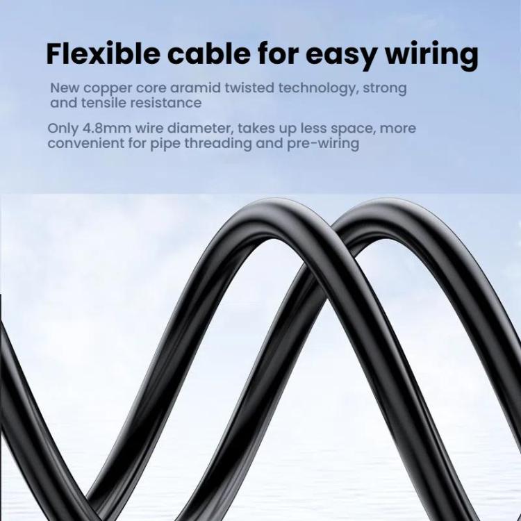 DTECH DT-HF8005 8K 60Hz HDMI 2.1 Fiber Optic Cable Dolby Atmos, EARC For PS5, Xbox, Home Theater, Gaming Monitor 5m