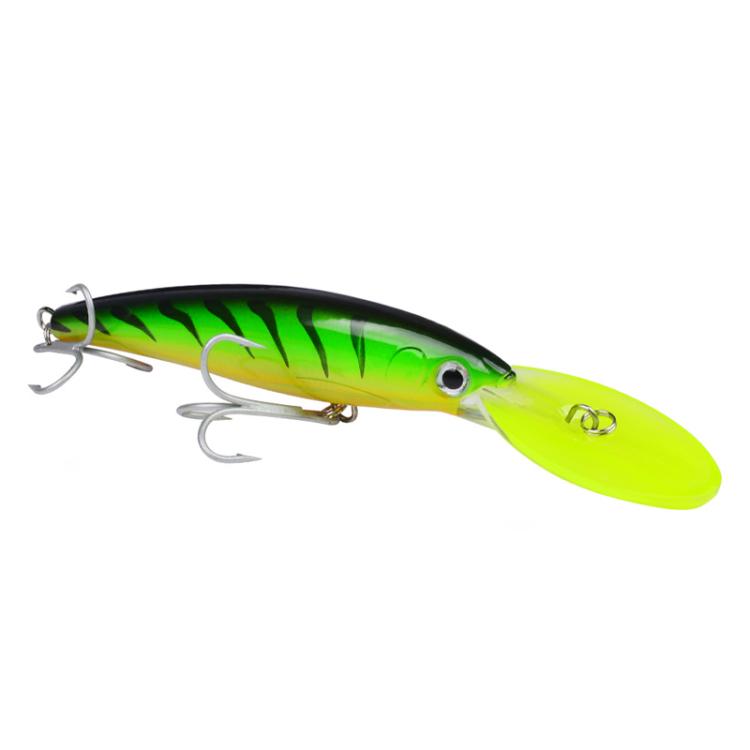 PROBEROS DW627 Long-Distance Casting Large Minnow Lure Fishing Bionic Bait, Style: A