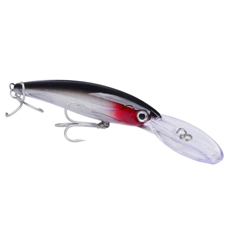 PROBEROS DW627 Long-Distance Casting Large Minnow Lure Fishing Bionic Bait, Style: I