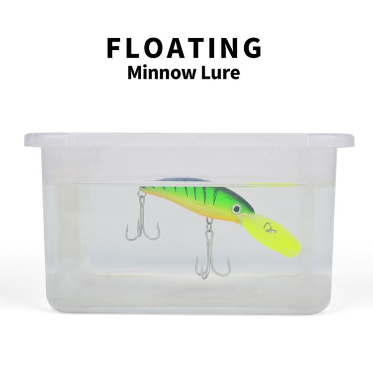 PROBEROS DW627 Long-Distance Casting Large Minnow Lure Fishing Bionic Bait, Style: D