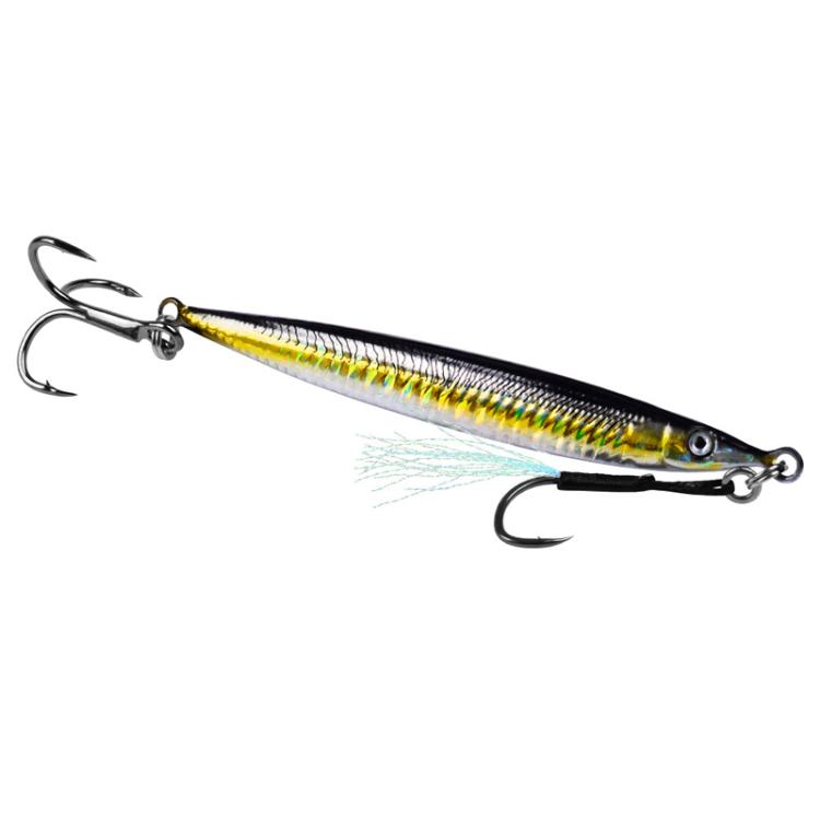 28G PROBEROS LF151 Long-Distance Casting Sinking Lure 3D Fast-Draw Sea Fishing Mackerel Hook