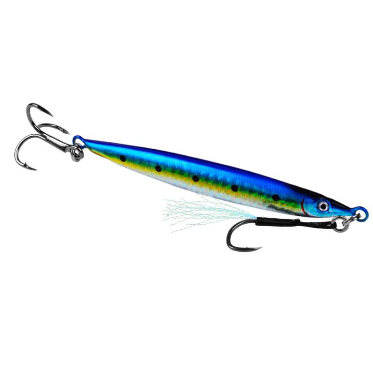 28G PROBEROS LF151 Long-Distance Casting Sinking Lure 3D Fast-Draw Sea Fishing Mackerel Hook
