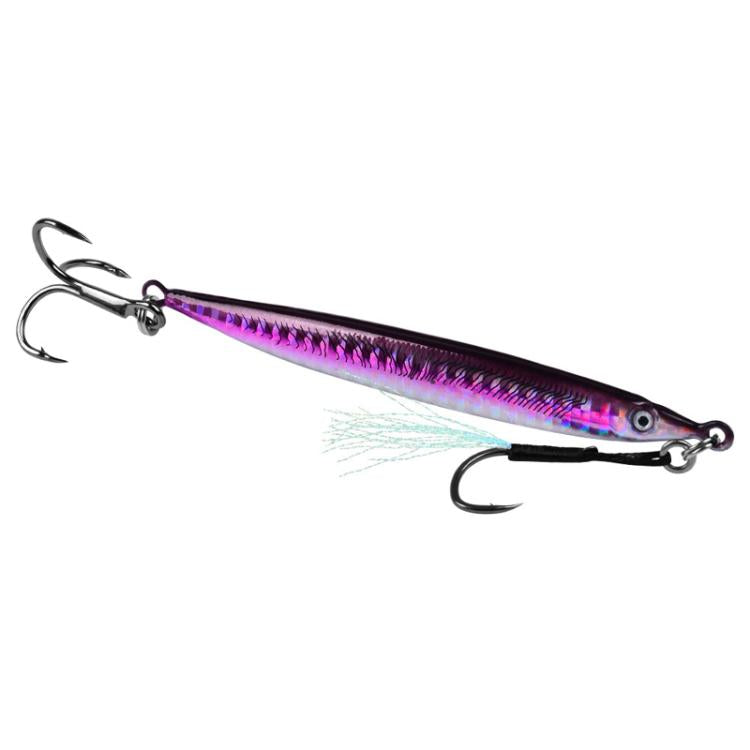 45G PROBEROS LF151 Long-Distance Casting Sinking Lure 3D Fast-Draw Sea Fishing Mackerel Hook