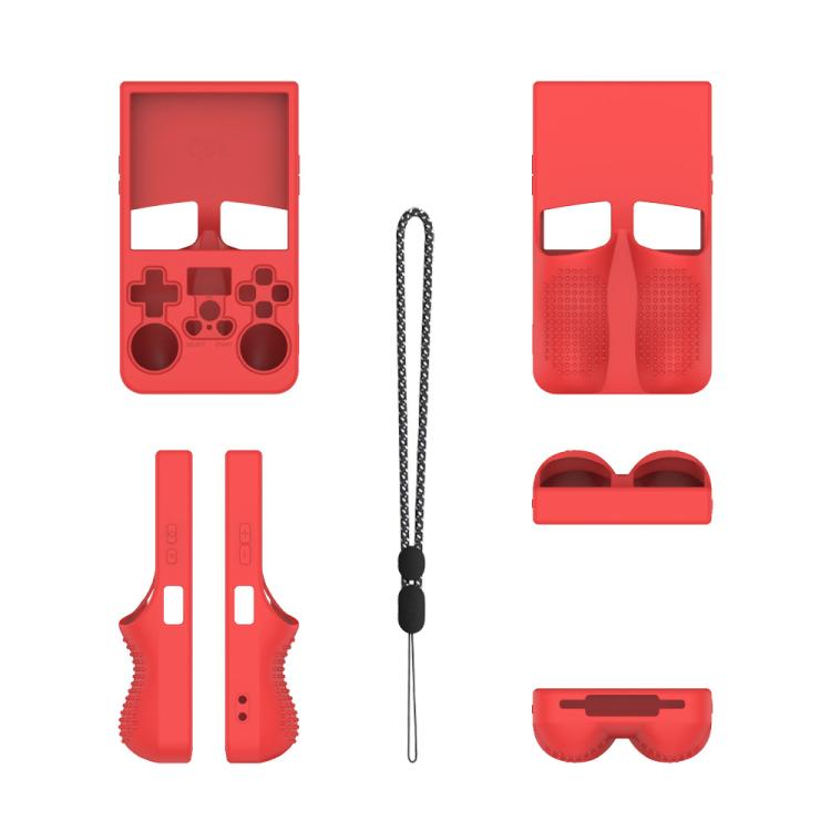 For R36 MAX Handheld Game Consoles Dustproof Silicone Protective Cover