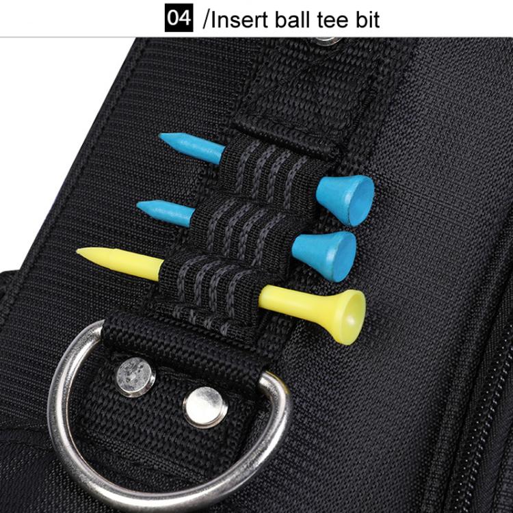 PGM QB146 Lightweight Protable Double Shoulder Golf Clubs Bag Unisex Holder Pack With 14 Slots For Poles