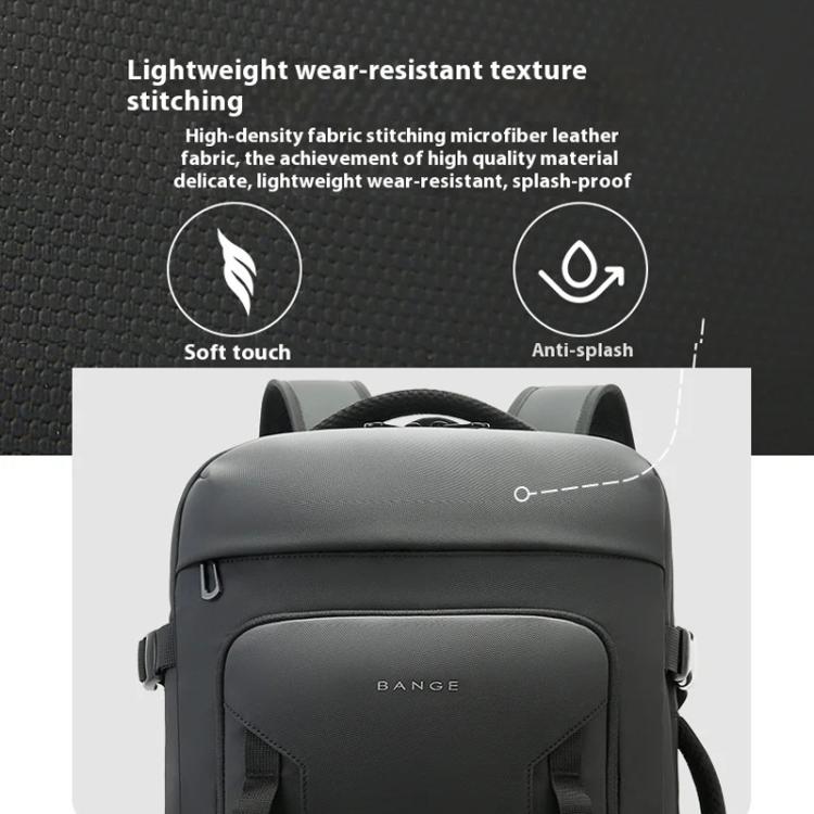 BANGE BG-3055 Men Large Capacity Shoulder Bag Expanded Capacity Business Travel Backpack