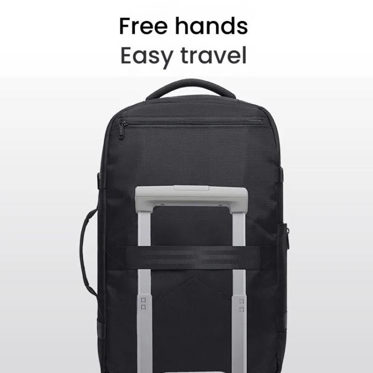 BANGE BG-1916 Men Backpack Large Capacity Shoulder Computer Bag - Black