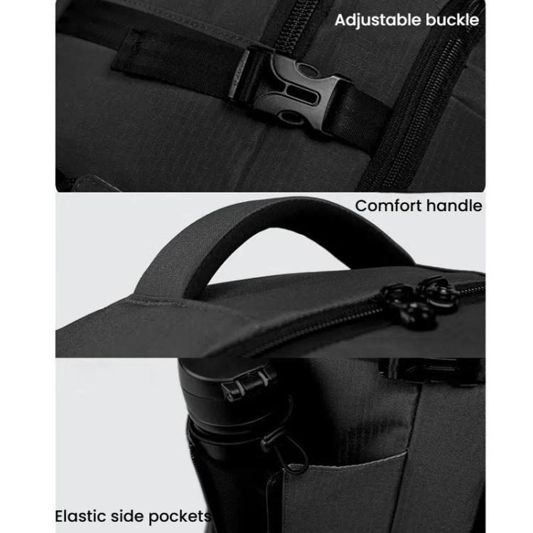 BANGE BG-1916 Men Backpack Large Capacity Shoulder Computer Bag - Black