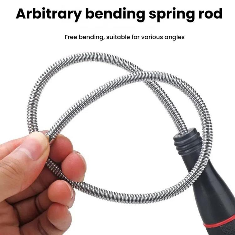 515mm Bendable Magnetic Picker Strong Magnetic Auto Repair Screw Suction Rod - 1LB