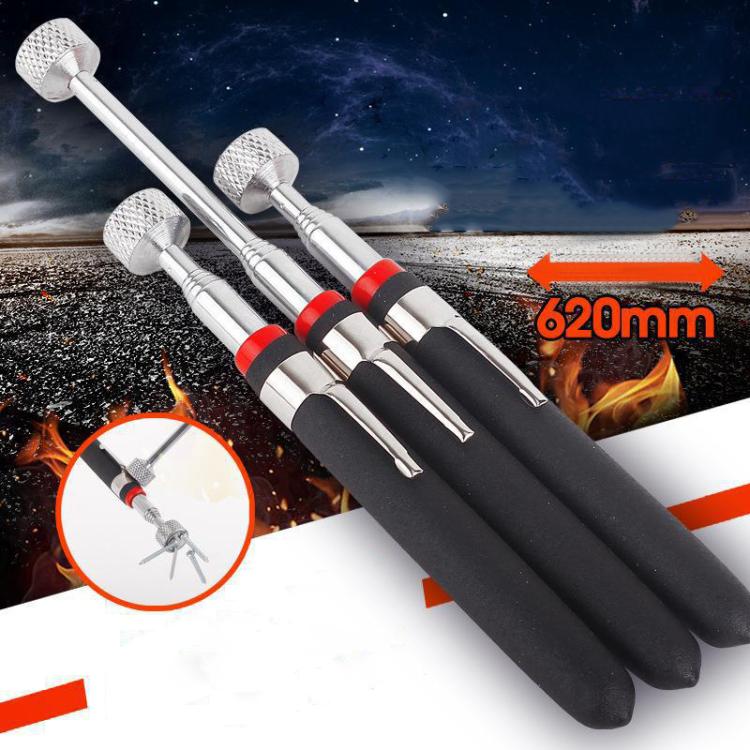 620mm Telescopic And Extended Magnetic Pickup Auto Repair Magnet Rod - 8LB