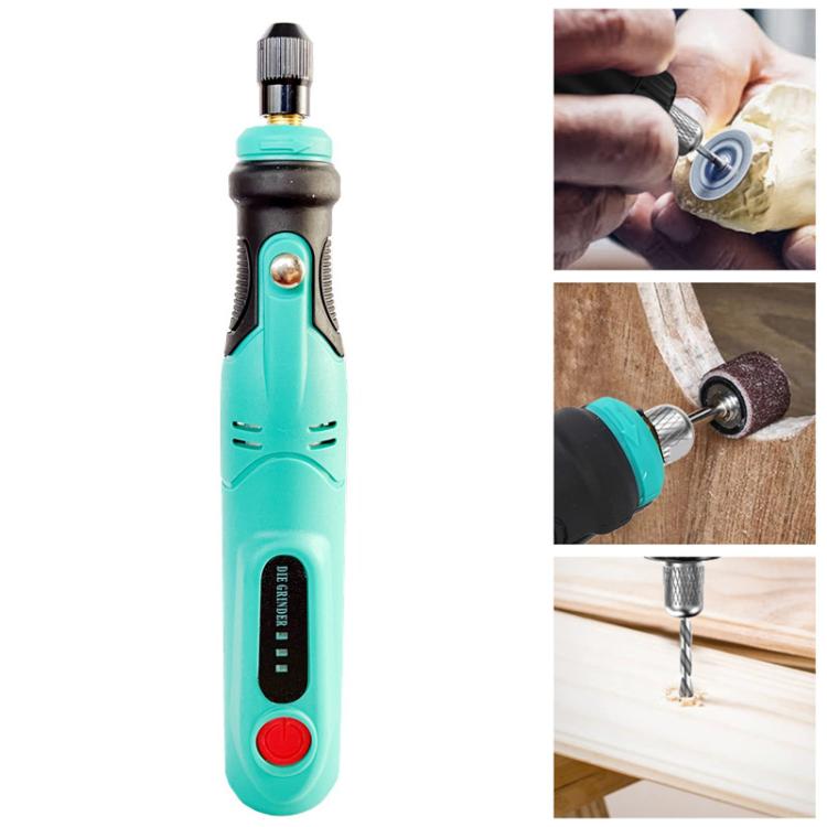 60pcs /Set Mini USB Charging 3-speed Electric Grinder Carving Pen DIY Painting Cutting Drilling Micro Electric Drill