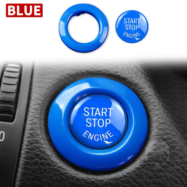 For BMW E90 / E91 / E92 / E60 2pcs /Set One-Key Start Button Cover Decoration