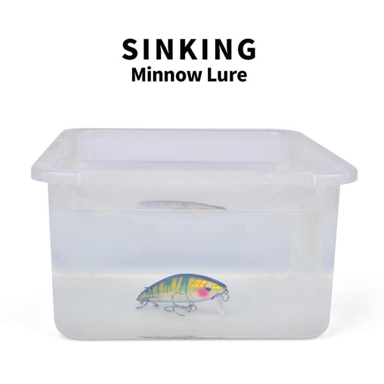 PROBEROS DW623 Submerged Minnow Lure Freshwater Bass Warbler Imitation Bait, Style: C
