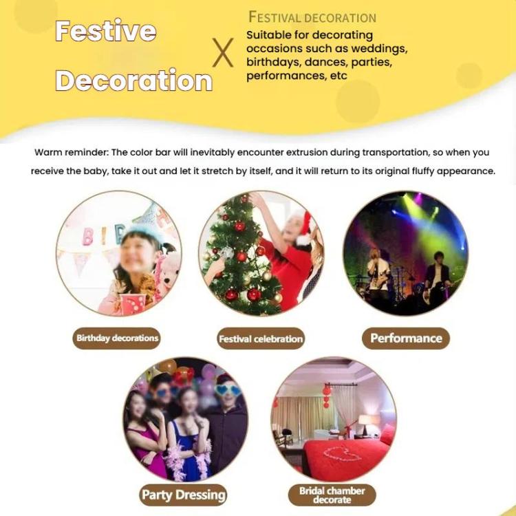 Golden Colorful Rainbow Stripes Flower Photo Decoration Party Wedding Background Wall Pull Stripes, Style: Thin Silk