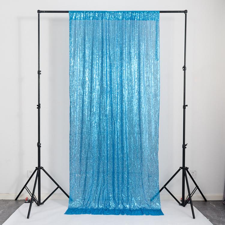 120cmx240cm Hotel Wedding Banquet Site Background Curtains Embroidered Cloth Sequin Curtains Festival Party Decoration