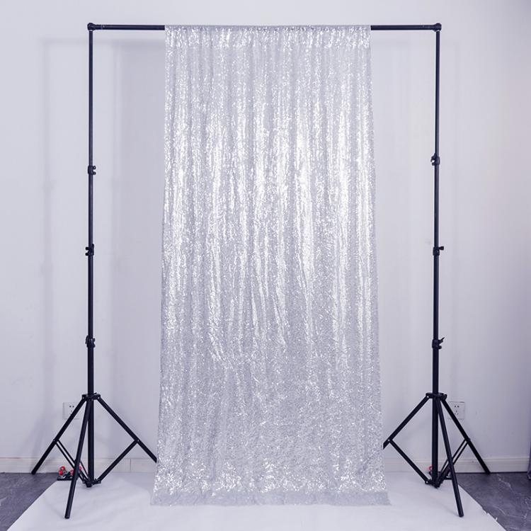 240cmx240cm Hotel Wedding Banquet Site Background Curtains Embroidered Cloth Sequin Curtains Festival Party Decoration