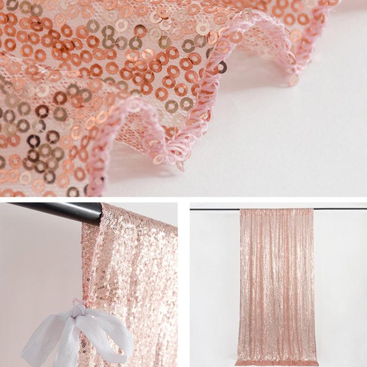 240cmx240cm Hotel Wedding Banquet Site Background Curtains Embroidered Cloth Sequin Curtains Festival Party Decoration