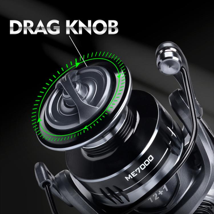PROBEROS ME3000 LUYA Spinning Reel Sea Long Casting CNC Metal Swing Arm Fishing Reel