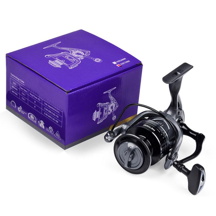 PROBEROS ME5000 LUYA Spinning Reel Sea Long Casting CNC Metal Swing Arm Fishing Reel