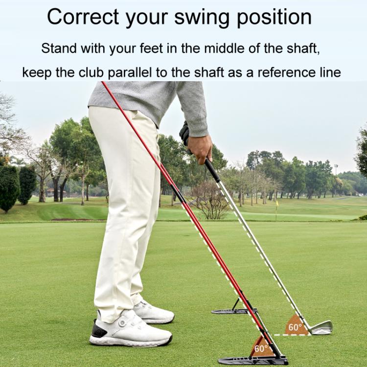 PGM JZQ037 Golf Flat Swing Practice Angle Adjustment Corrector