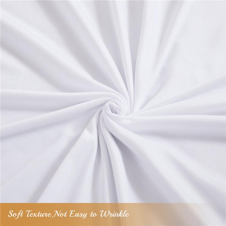 200x100cm Arch Fabric Cover U Shape Spandex Stretch Cloth Cover Wedding Birthday Party Background Decoration