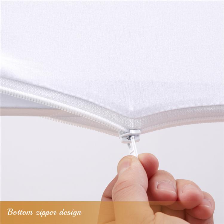 180x80cm Arch Fabric Cover U Shape Spandex Stretch Cloth Cover Wedding Birthday Party Background Decoration