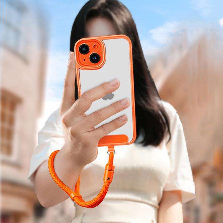 Smartphone Lanyard with Adjustable Wrist Strap Self-Locking 360-degree Rotating Anti-Tangle Design With TPU Clip