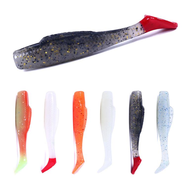 HENGJIA 6pcs / Box Outdoor Fishing Floating Soft Bait 8cm-5g Bionic False Lure, Style: 2#