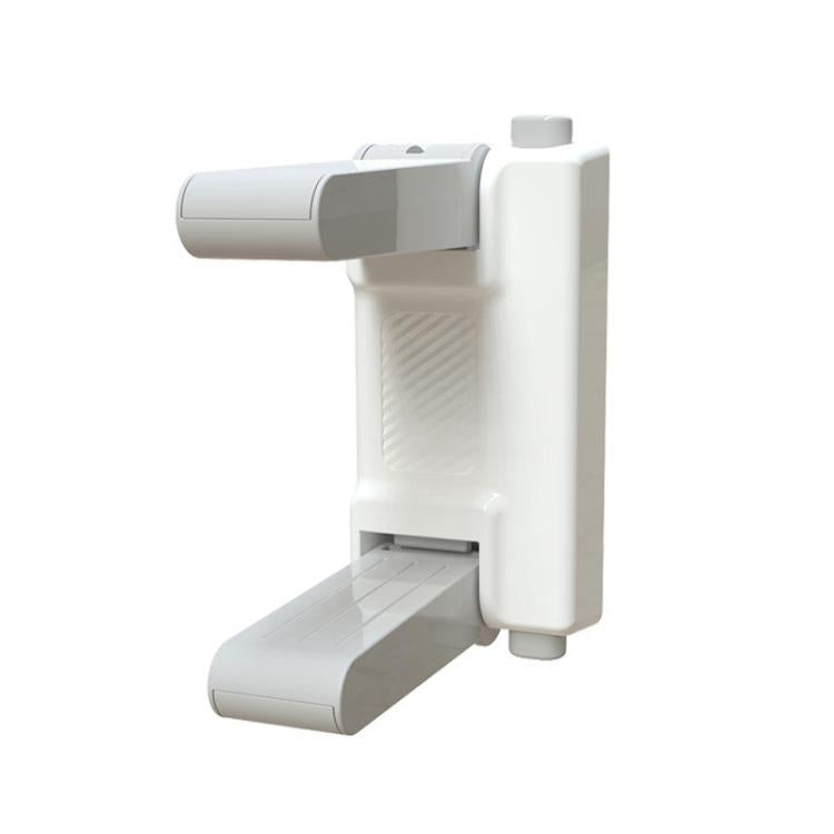 Anti-open Door Child Security Lock Baby Anti-theft Door Latch Anti-cat Dog Doorknob Lock - White Gray