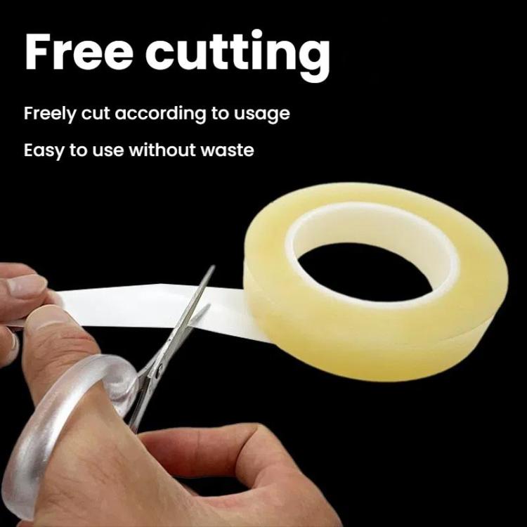 PVC Food Can Sealing Film Transparent Seamless Tape, Size: 20mm x 100m