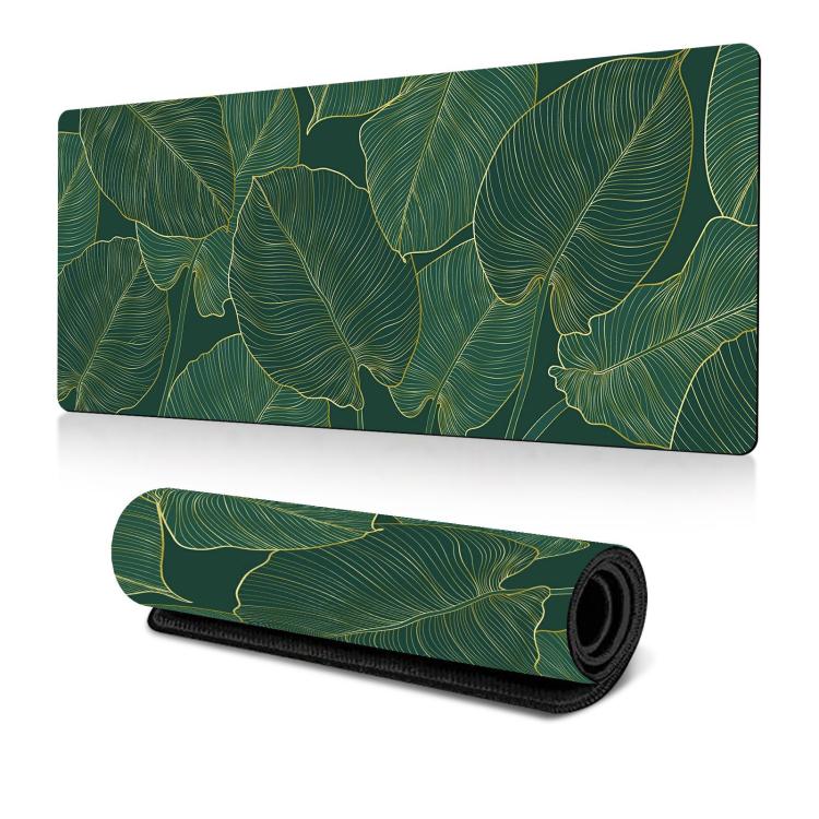 Flowers and Trees Themed Mouse Pad Desk Mat For Office/Gaming 300x700x3mm