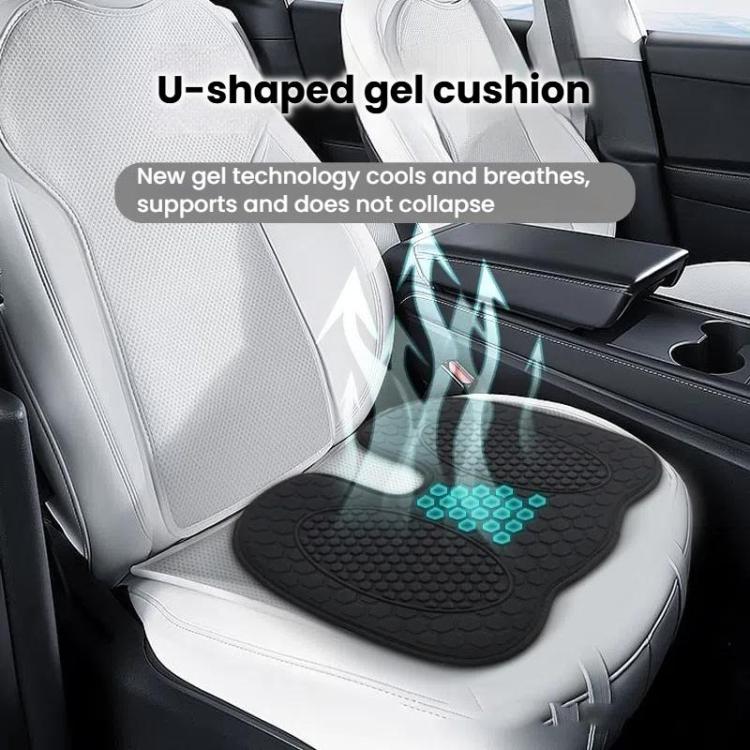 33.5x44x1cm Car Gel Cooling Breathable Chair Cushion