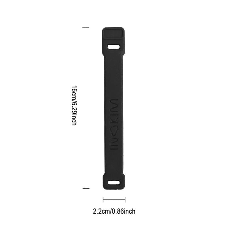 X1659 For INOKIM OXO OX Electrical Scooter Safety Locking Strap With Hook Bracket Wrappable Foldable Rubber Strap