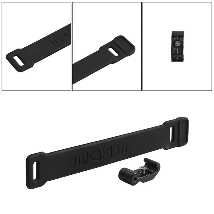 X1659 For INOKIM OXO OX Electrical Scooter Safety Locking Strap With Hook Bracket Wrappable Foldable Rubber Strap