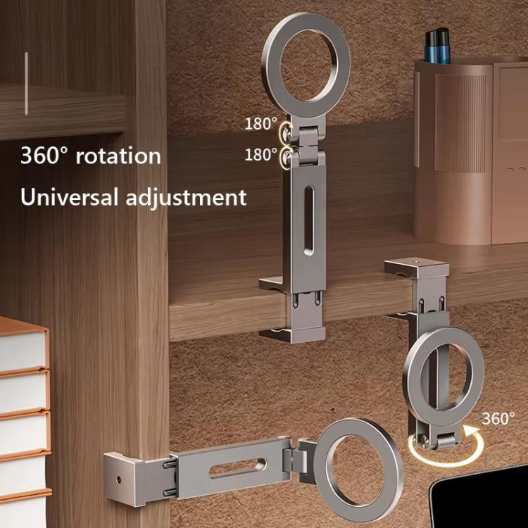 Travel Portable Magnetic Phone Holder Flexible Rotation Hands-Free Airplane Phone Mount