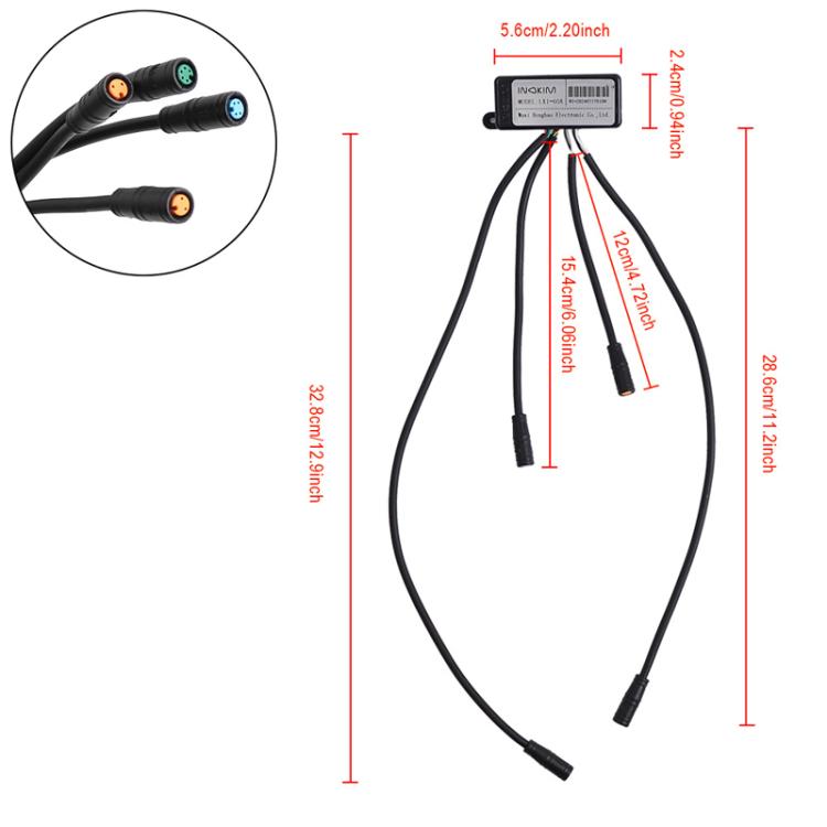 X1661 For INOKIM OX Electrical Scooter 60V DC Converter Lighting Module LED Light Controller Accessories