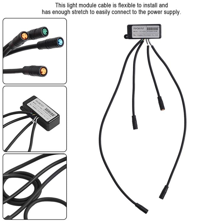 X1661 For INOKIM OX Electrical Scooter 60V DC Converter Lighting Module LED Light Controller Accessories