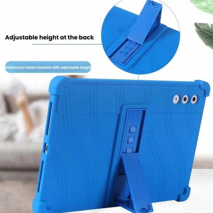 For Lenovo Yoga Tab Plus Shockproof Silicone Tablet Protective Case With Holder