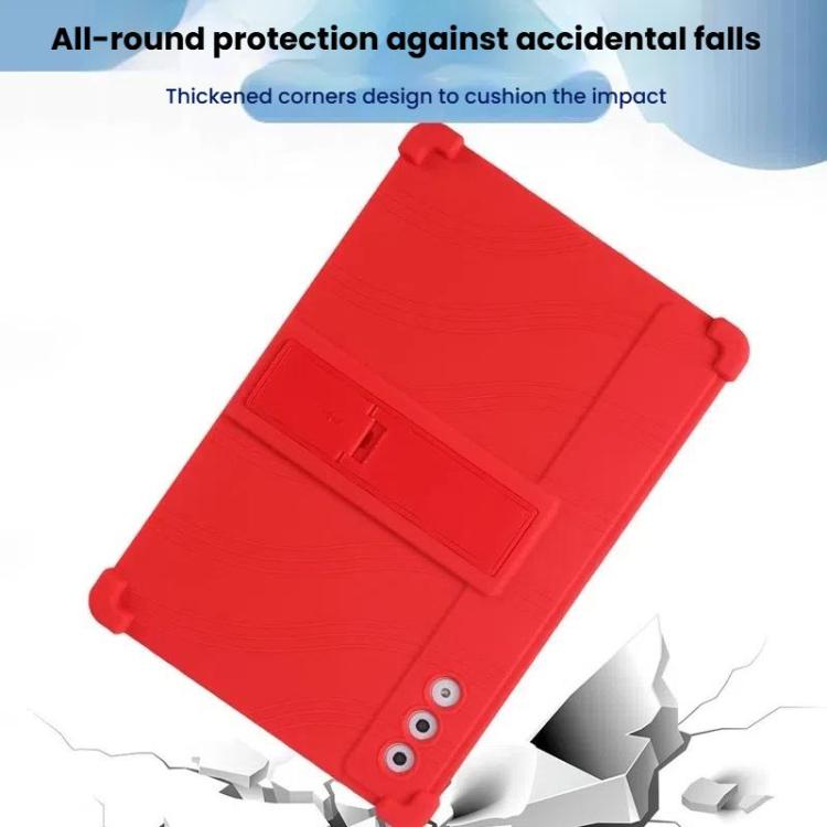 For Lenovo Yoga Tab Plus Shockproof Silicone Tablet Protective Case With Holder