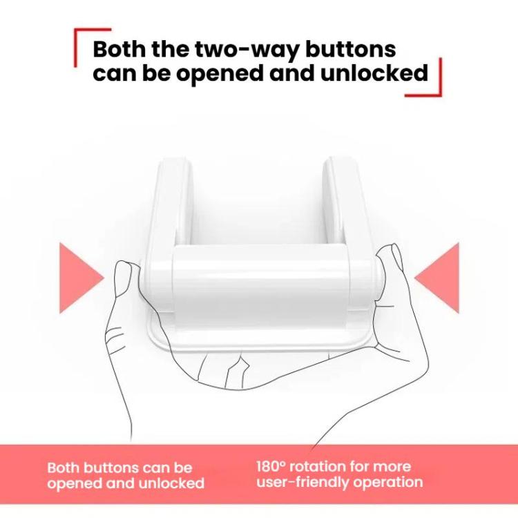 Children Security Lock Anti-Opening Anti-Pet Dogs Cats Open Cabinet Drawer Window Door Lock - White