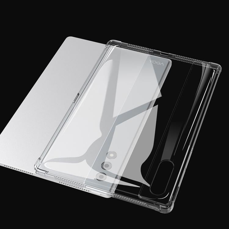 For Lenovo Yoga Pad Pro / Yoga Tab Plus Four-corner Airbag Anti-drop TPU Protective Case - Transparent
