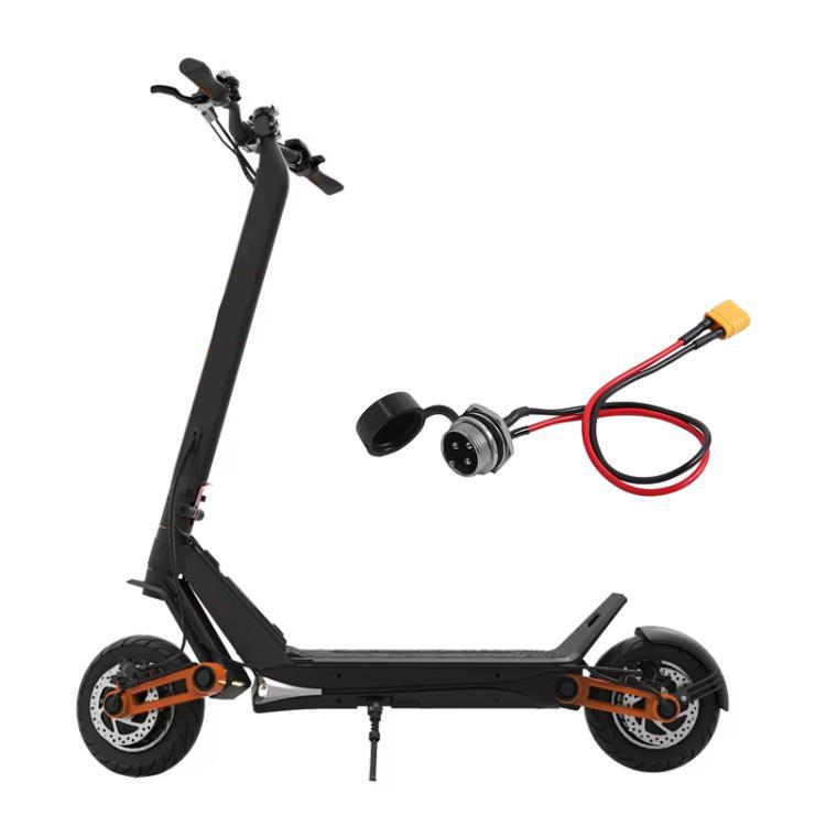 X1671 For INOKIM OXO OX Electrical Scooter Power Port Components GX16 3-Pin Aviation Header Charging Socket